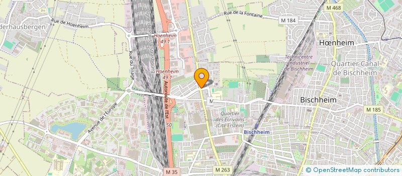 localisation de l'entreprise MONSIEUR MARTIN METZ  HNHEIM