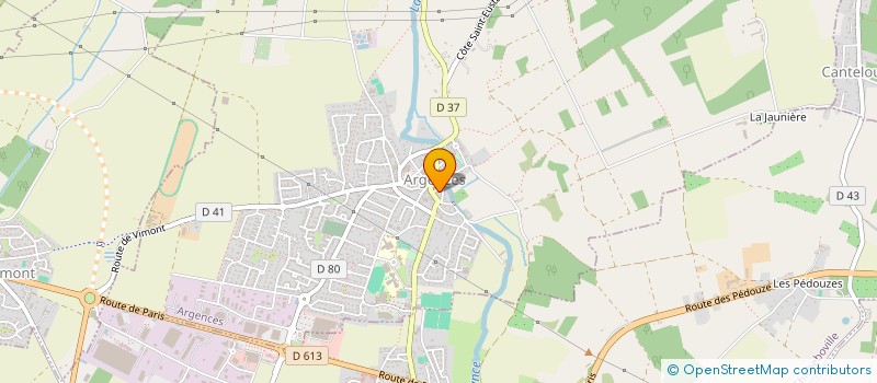 localisation de l'entreprise MONSIEUR MARTIN MEUNIER  MERY-BISSIERES-EN-AUGE