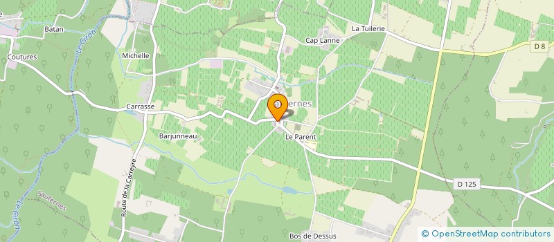 localisation de l'entreprise MONSIEUR MARTIN MOGENDORF  SAUTERNES