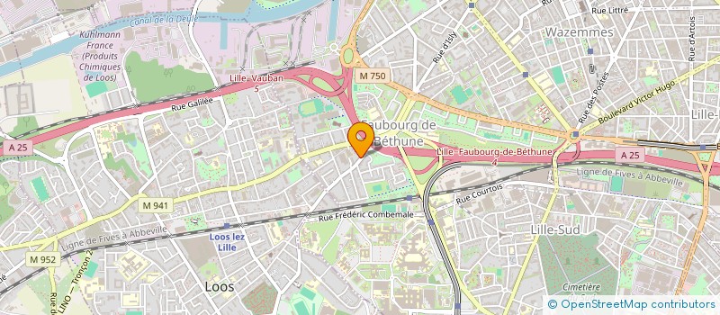 localisation de l'entreprise MONSIEUR MARTIN MONTAIGNE à LILLE