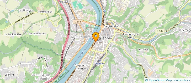 localisation de l'entreprise MONSIEUR MARTIN MONTEIL à VIENNE