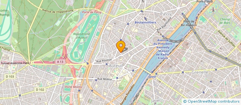 localisation de l'entreprise MONSIEUR MARTIN NLEND MBOCK  PARIS