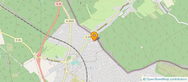 localisation de l'entreprise MONSIEUR MARTIN NOVY  CARLING