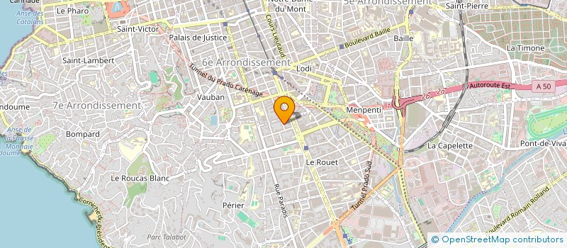 localisation de l'entreprise MONSIEUR MARTIN PAILLOUX  MARSEILLE