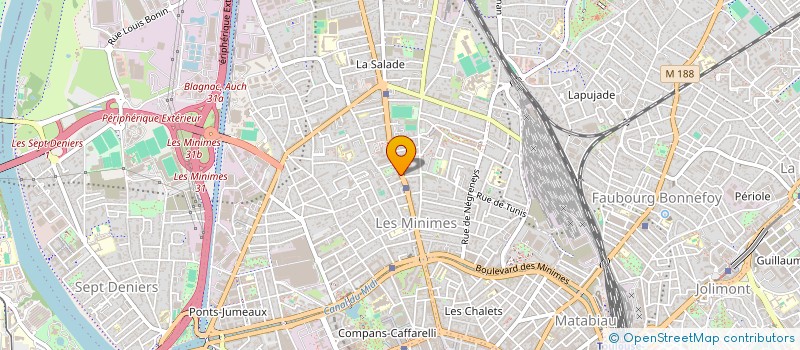 localisation de l'entreprise MONSIEUR MARTIN PAON à TOULOUSE