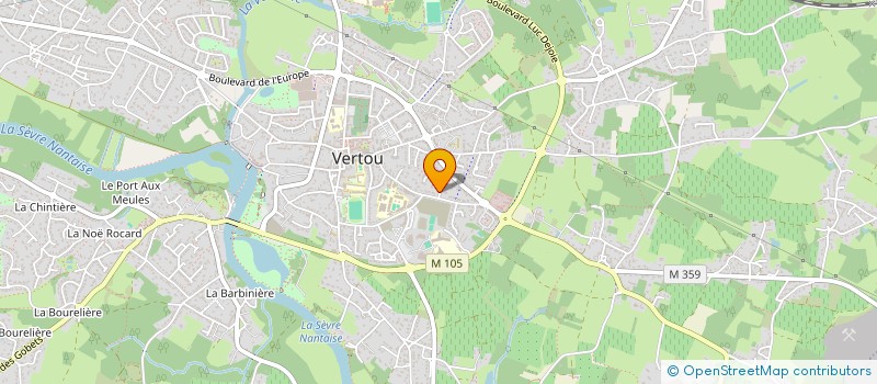 localisation de l'entreprise MONSIEUR MARTIN PARIS  VERTOU