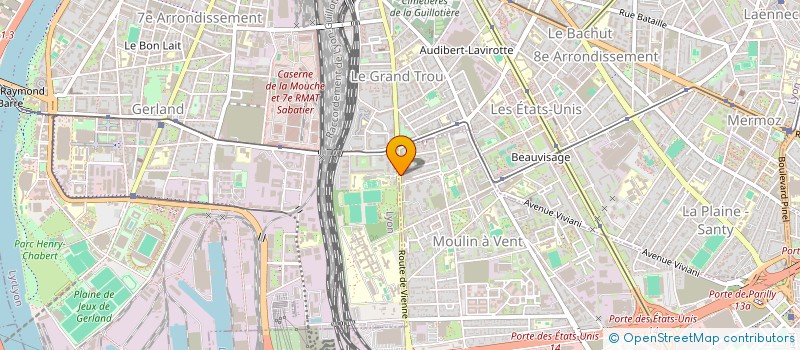 localisation de l'entreprise MONSIEUR MARTIN PARROT  VENISSIEUX