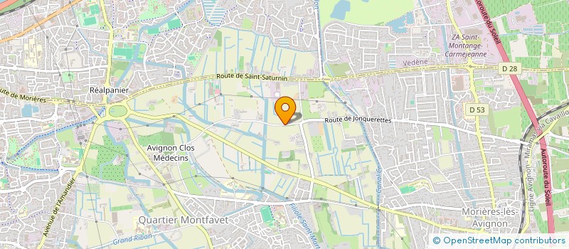 localisation de l'entreprise MONSIEUR MARTIN PATRAC  AVIGNON