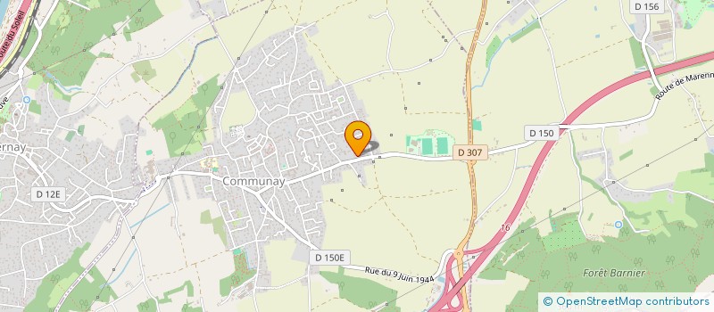 localisation de l'entreprise MONSIEUR MARTIN PATRICK  COMMUNAY