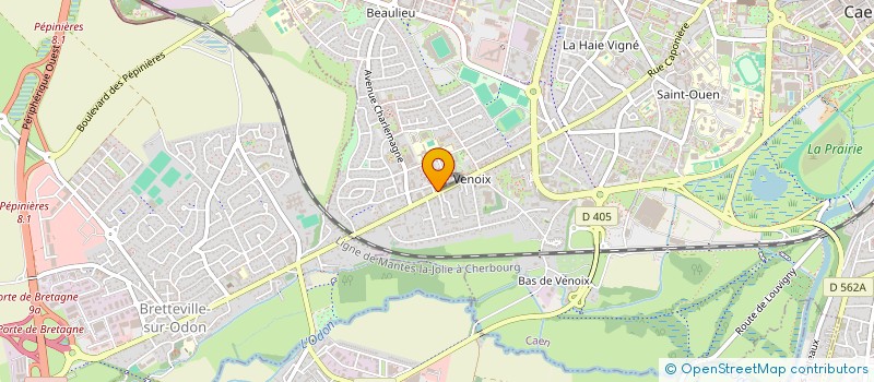 localisation de l'entreprise MONSIEUR MARTIN PAVEC à CAEN