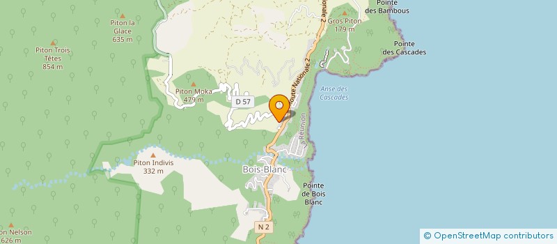 localisation de l'entreprise MONSIEUR MARTIN PAYET  SAINTE-ROSE