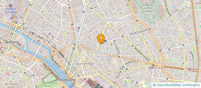 localisation de l'entreprise MONSIEUR MARTIN PERARD  PARIS