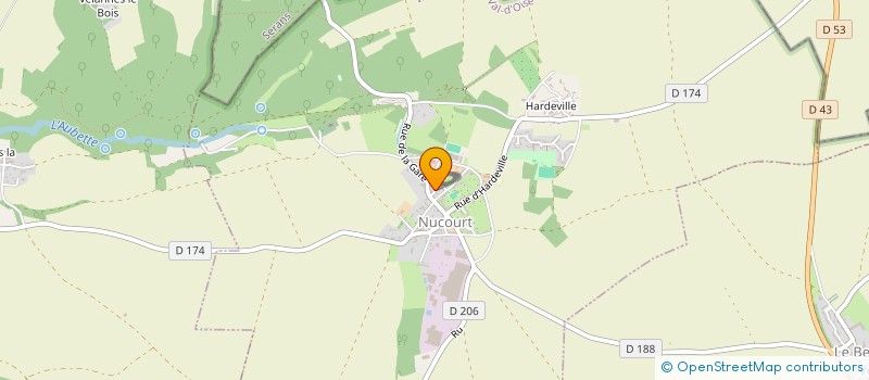 localisation de l'entreprise MONSIEUR MARTIN PERONI  NUCOURT