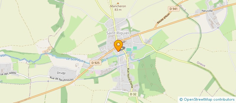 localisation de l'entreprise MONSIEUR MARTIN PETER  SAINT-RIQUIER