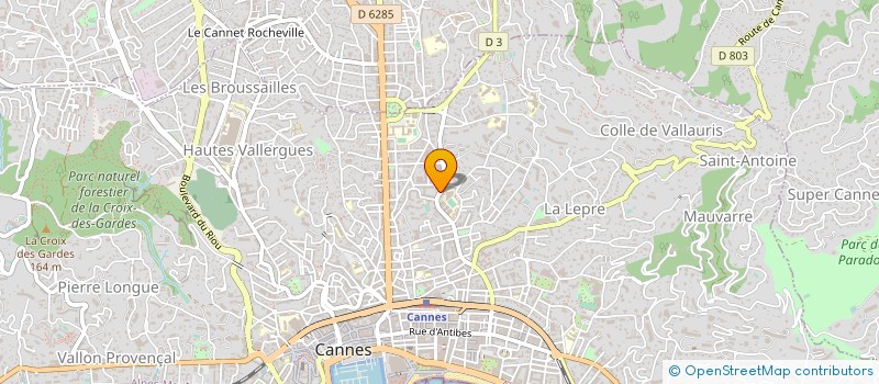 localisation de l'entreprise MONSIEUR MARTIN PFAENDER à CANNES