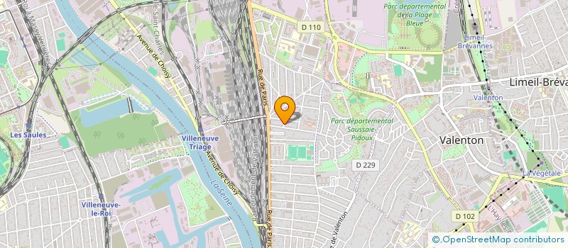 localisation de l'entreprise MONSIEUR MARTIN PIAT  VILLENEUVE-SAINT-GEORGES