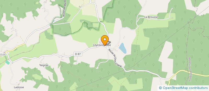 localisation de l'entreprise MONSIEUR MARTIN POLZI  SAINT-SEVERIN