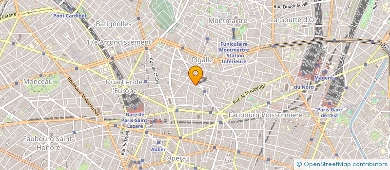 localisation de l'entreprise MONSIEUR MARTIN POURRAT  PARIS