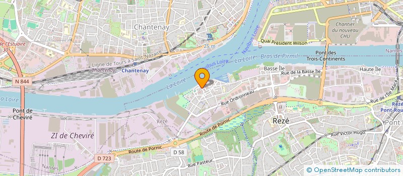 localisation de l'entreprise MONSIEUR MARTIN PRAT  REZE