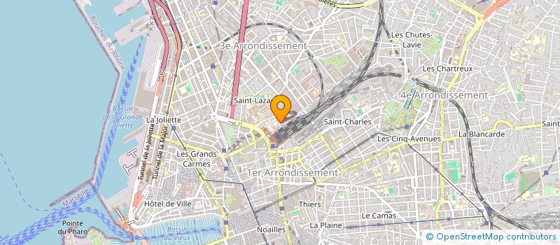 localisation de l'entreprise MONSIEUR MARTIN PRAUD  MARSEILLE