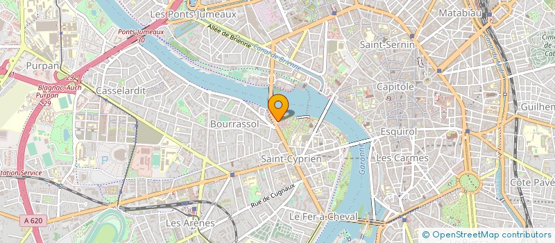 localisation de l'entreprise MONSIEUR MARTIN PROST à TOULOUSE
