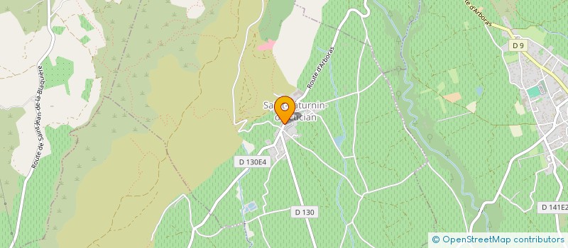 localisation de l'entreprise MONSIEUR MARTIN QUINONERO  SAINT-SATURNIN-DE-LUCIAN