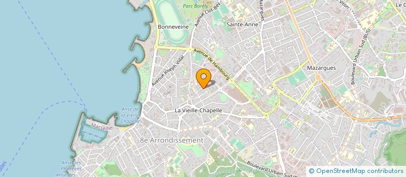localisation de l'entreprise MONSIEUR MARTIN RAPETTO-GAUDIN à MARSEILLE