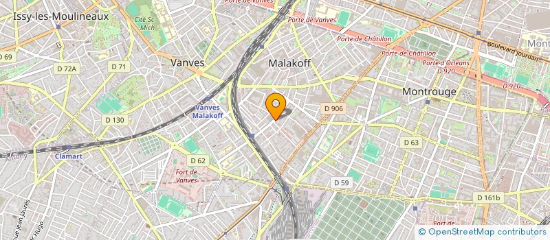 localisation de l'entreprise MONSIEUR MARTIN RELLE à MALAKOFF
