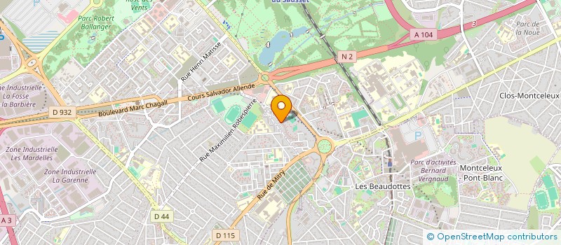 localisation de l'entreprise MONSIEUR MARTIN REMACLE à AULNAY-SOUS-BOIS