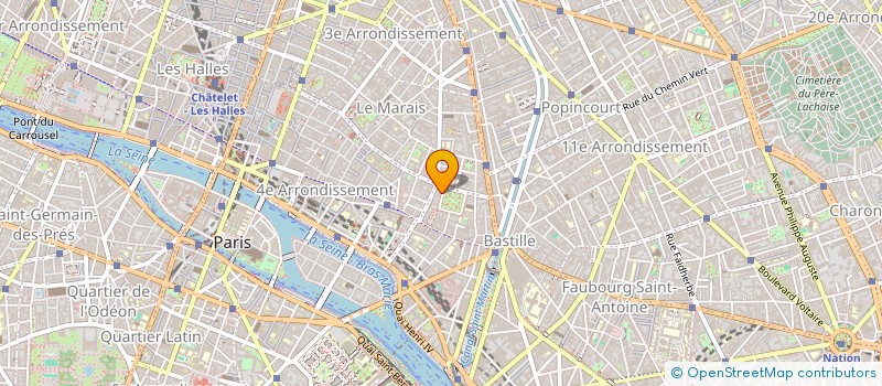 localisation de l'entreprise MONSIEUR MARTIN RENAUD  PARIS