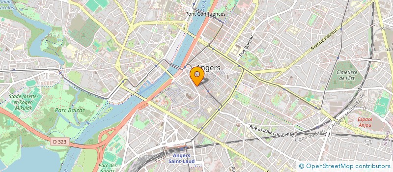 localisation de l'entreprise MONSIEUR MARTIN RENAUD  ANGERS