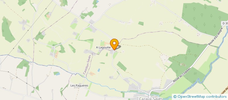 localisation de l'entreprise MONSIEUR MARTIN RETAILLEAU  CAZAUX-SAVES