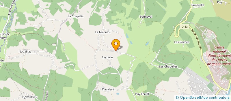 localisation de l'entreprise MONSIEUR MARTIN RIJNEVELD à SAINT-ASTIER