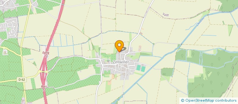 localisation de l'entreprise MONSIEUR MARTIN RISCH  ZELLWILLER