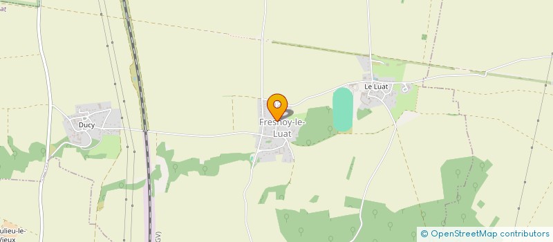 localisation de l'entreprise MONSIEUR MARTIN ROLAND  FRESNOY-LE-LUAT