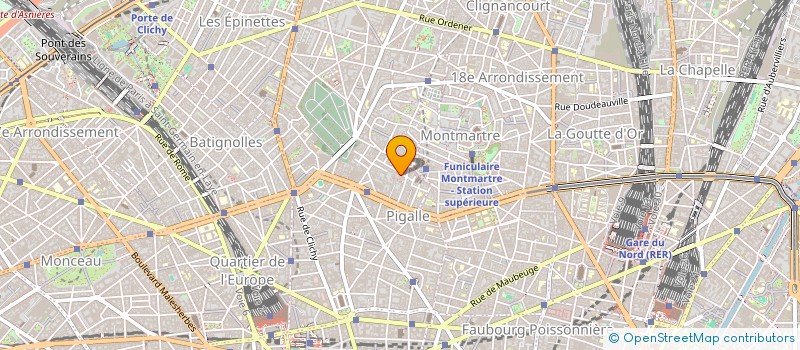 localisation de l'entreprise MONSIEUR MARTIN RONSMANS  PARIS