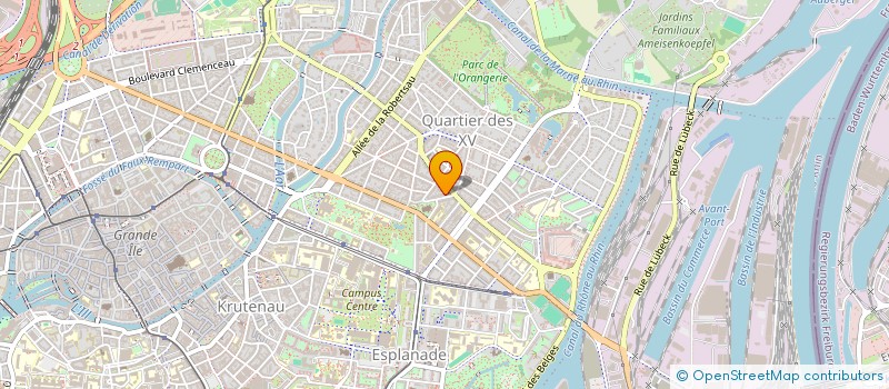 localisation de l'entreprise MONSIEUR MARTIN ROTH à STRASBOURG