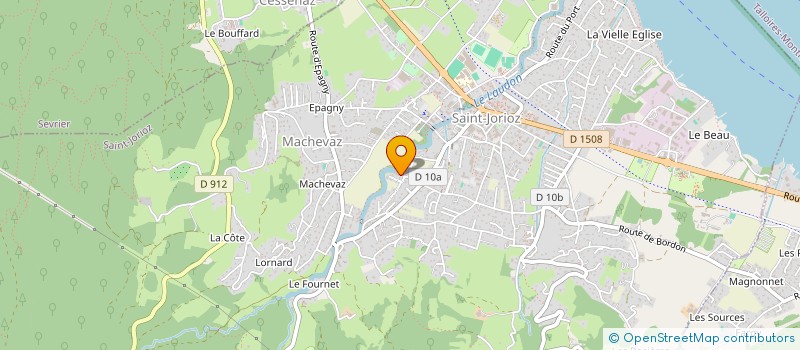 localisation de l'entreprise MONSIEUR MARTIN ROTTIER  SAINT-JORIOZ