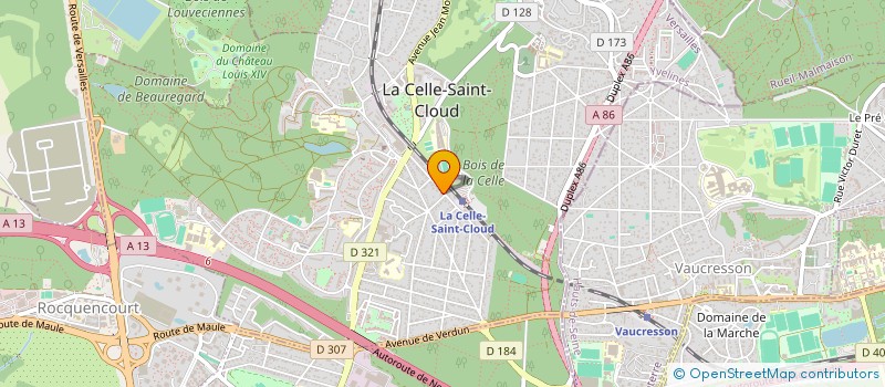 localisation de l'entreprise MONSIEUR MARTIN ROTTMAN à LA CELLE-SAINT-CLOUD