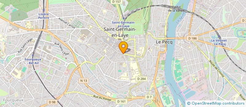 localisation de l'entreprise MONSIEUR MARTIN RULLIE  SAINT-GERMAIN-EN-LAYE