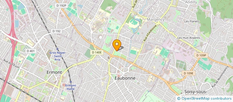 localisation de l'entreprise MONSIEUR MARTIN SAILLET à EAUBONNE