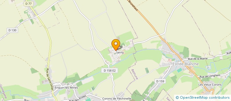 localisation de l'entreprise MONSIEUR MARTIN SAISON  ENQUIN-LEZ-GUINEGATTE