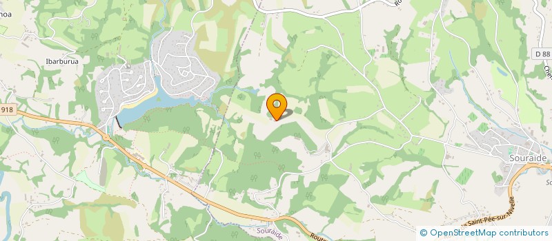 localisation de l'entreprise MONSIEUR MARTIN SALLABERRY à SOURAIDE