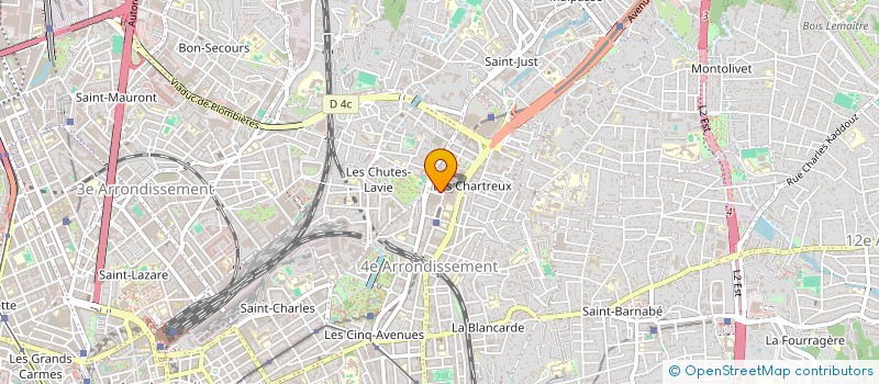 localisation de l'entreprise MONSIEUR MARTIN SALQUE à MARSEILLE 4EME