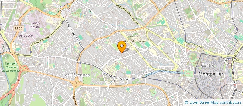 localisation de l'entreprise MONSIEUR MARTIN SANSIQUIER  MONTPELLIER