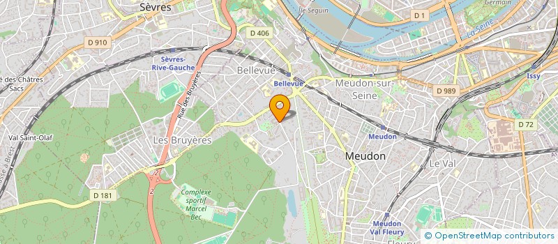 localisation de l'entreprise MONSIEUR MARTIN SCHEFSKI à MEUDON