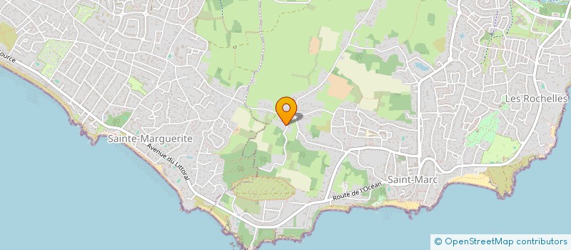 localisation de l'entreprise MONSIEUR MARTIN SECHER  SAINT-NAZAIRE