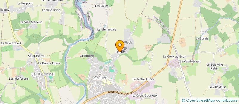 localisation de l'entreprise MONSIEUR MARTIN SERRANDOUR  CREHEN