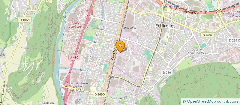 localisation de l'entreprise MONSIEUR MARTIN SIMONYAN  ECHIROLLES