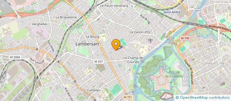 localisation de l'entreprise MONSIEUR MARTIN SINGER à LAMBERSART